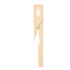 Fabater Bamboo Test Tube Holder Clamp, 10-20mm Diameter, 7.1in Length