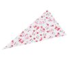 Fabater Clear Cone Popcorn Bags with Twist Ties, 50 Pack (Cherie: 3