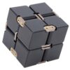 Fabater Fidget Toy, Anodized Aluminum 8 Cubes Sand Blasted Oil Handheld