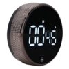 Fabater Kitchen Timer, Silent Magnetic Suction LED Countdown Timer, Kids Study with Continuous Light Function for Classrooms Kitchens Gyms Students Teachers Mothers