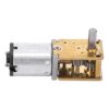 Fabater Mini Gear Motor, Stable Wear Transmission Mini DC Gear Motor with Copper Brass Zinc Alloy Material for Electronic Locks Smart Cars Robots Cameras (DC3V 30RPM)