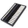 Fabater Professional Abacus for The Blind Math Concepts Learning Tool Early Education Desktop ABS Smooth Beads Quick Calculations Teaching Children Adults