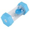 Fabater Sand Hourglass Timer, 5 Min, Plastic, 5 Inch Tall, Blue