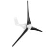 Fabater Small Wind Generator, Easy Installation and High Wind Energy Utilization 1200W Generator, Turbines Kit with 3 Blades and Automatic Direction Adjustment for Marine (Black #16)