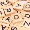 Fabater Wooden Numbers Puzzle, 100pcs Alphabet Letter Tiles