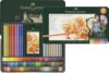 Faber-Castell - Polychromos Colouring Pencils, 140 Colours in Metal Case