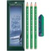 Faber-Castell Dinosaur Jumbo HB Pencils & Eraser Gift Set, Pack of 4