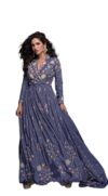 FABMIAMI Indian Dresses Ready To Wear Salwar Kameez Embroidered Pakistani Suit Eid Festival Wedding Party For Womens-5742 (US, Numeric, 32, Regular, Regular, Purple)