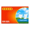Fabric Softener Dryer Sheets Fresh Scent, 105 Count