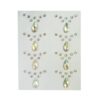 Face Gemstones Stickers for Photoshoots, Crystal Love