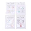 Face Jewels Rhinestone Body Gems Stickers for Makeup, 4 Sheets