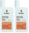Face Sunscreen SPF 50+, Broad Spectrum SPF + Antioxidants, Titanium Dioxide & Zinc Oxide Sunscreen, For Sun Sensitive Skin, Oxybenzone Free 1.69fl.oz (Pack of 2)