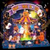 FaCraft Musical Halloween Cards, 3D Pop Up Carousel for Kids, Plays 3 Songs
