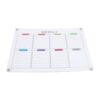 Fafeicy Acrylic Weekly Planner, 4 Magnets Included