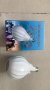 Fafeicy Christmas Projector Light Bulb E27 RGB Voice Controlled 360 Rotating Adjustable Lamp Base with Sound Activated Color Changing LED for Home Party Holiday Decoration
