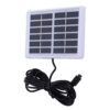 Fafeicy Polycrystalline Solar Panel 1.2W 6V with Micro USB Port for DIY