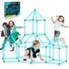 FAILV Fort Building Kit for Kids 120 Pieces Glow in the Dark Toys