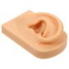 Fake Ear Model Silicone for Piercing Practice and Jewelry Display