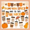 Fall Bulletin Board Decorations, 50Pcs Fall Tips Pumpkin Spice Coffee Maple Patch Cutouts for School Classroom, Autumn Thanksgiving Bulletin Board Decor Set