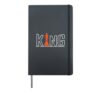 Famous Historical Chess Match Hardcover Journal, Black