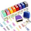 Fancy Land Teacher Stamps for Classroom Grading Stamp Set Self-Inking 8 Pcs