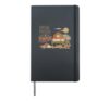 Farm Fresh Pumpkins Vintage Fall Harvest Truck Hardcover Journal, Black