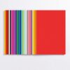 FashionCha Colored Cardstock Paper for Crafts, Smooth Surface, Childrens Craft Paper, Classroom ties, For Hobby Crafters, 30-Color 8K Cardboard, 60 Sheets (30 colors, 2 sheets each)