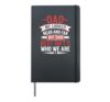 Fathers Day, For Dad From Kids | Funny Fathers Day Hardcover Journal, Black