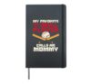 Favorite T-Ball Player Calls Mommy Baseball Mothers Day Mom Hardcover Journal, Black