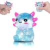FazaVexior Axolotl Squishy Toy, Glitter Slow Rising Squeeze Toy
