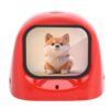 Fdit AI Car Dashboard Robot with Smart Conversation and Animated Expressions for Kids Educational Fun Companion (Red)