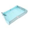 Fdit Foldable Airplane Tray Organizer, 15.3in Polyester Fiber (Green)