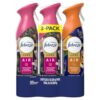 Febreze Odor-Fighting Air Freshener Spray, Room Spray, Japanese Cherry Blossom and Tranquil Cyprus Coves scents, 8.1oz, 3 count