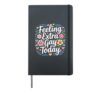 Feeling Extra Gay Today LGBTQ+ Pride Queer - Hardcover Journal, Black