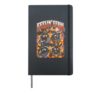 Feeling Feral Raccoon 90s 2000s Women Feral Child Girl Hardcover Journal, Black