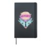 Feeling Witchy Today Crystal Ball Gypsy Psychic Pagan Witch Hardcover Journal, Black