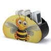 FekiLoot Bee on Square TV Remote Control Holder with 5 Compartments