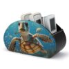 FekiLoot Cartoon Sea Turtle TV Remote Control Holder with 5 Compartments
