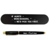 Felicky Funny Gifts for Aunt - Laser Engraved Gel Pen Gift Set for Aunt