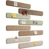 Felt Bulletin Board Strips - Modular Pin Boards for Walls 8-Pack