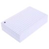 FELTECHELECTR 200 Sheets White Ruled Index Cards for Study and Office Use, Horizontal Lined Note Cards with Smooth Writing Paper, Nonbleed Flashcards for Efficient Vocabulary Learning and Exam