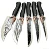 Felvixanor Forged Damascus Steel Kitchen Knife Set for Meat Boning Cutting