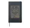 Feminist God Forbid Women Have Hobbies Witch Hardcover Journal, Black
