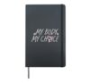 Feminist My Body My Choice Hardcover Journal, Black