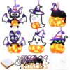 Fennoral 24 Pack Halloween Craft Kit for Kids Bulk