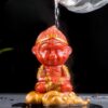 FENNYYAR Resin Color-changing Tea Pet, 10.5cm 4.0in, Monkey King Tea Set