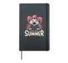 Feral Girl Summer Possum Meme Feeling Feral Opossum Hardcover Journal, Black