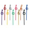 FESTFENDS 10pcs 10pcs Music Note Shaped Plastic Lead Pencils for Students