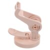 FESTFENDS Pink Suction Cup Tape Dispenser with 360° Swivel Arm and Adjustable Angle Holder, Effortless Tape Removal with Nonslip Base for Home and School Use