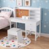 Festisoul Kids Desk & Chair Set – Adjustable Study Table
